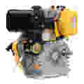 Motor diesel de 7.7kw de potencia para uso de generador Motor diesel portátil de 10HP para bomba de agua (ZH186FE)